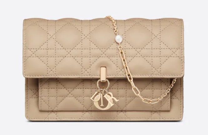 Lady Dior Chain Pouch